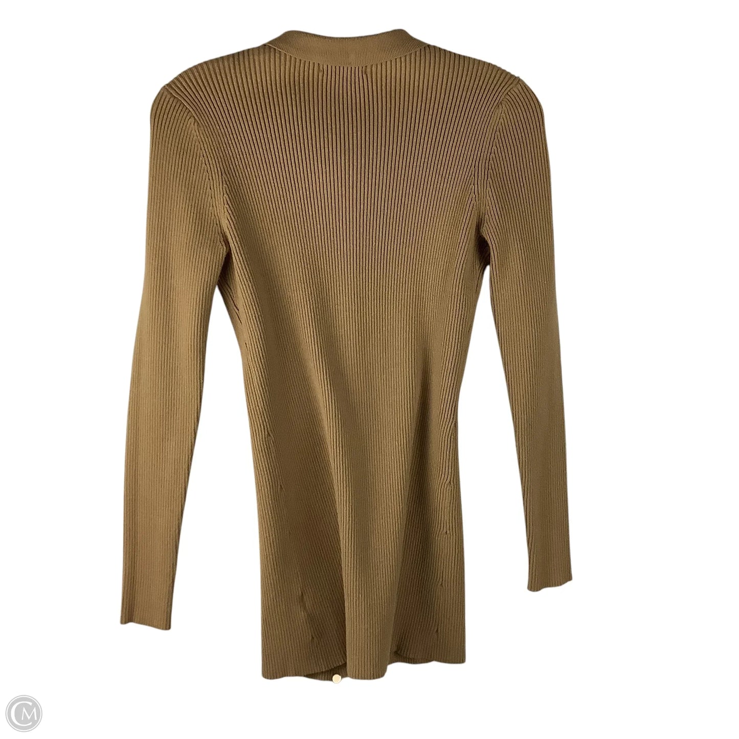 Top Long Sleeve By Maeve In Tan, Size: S