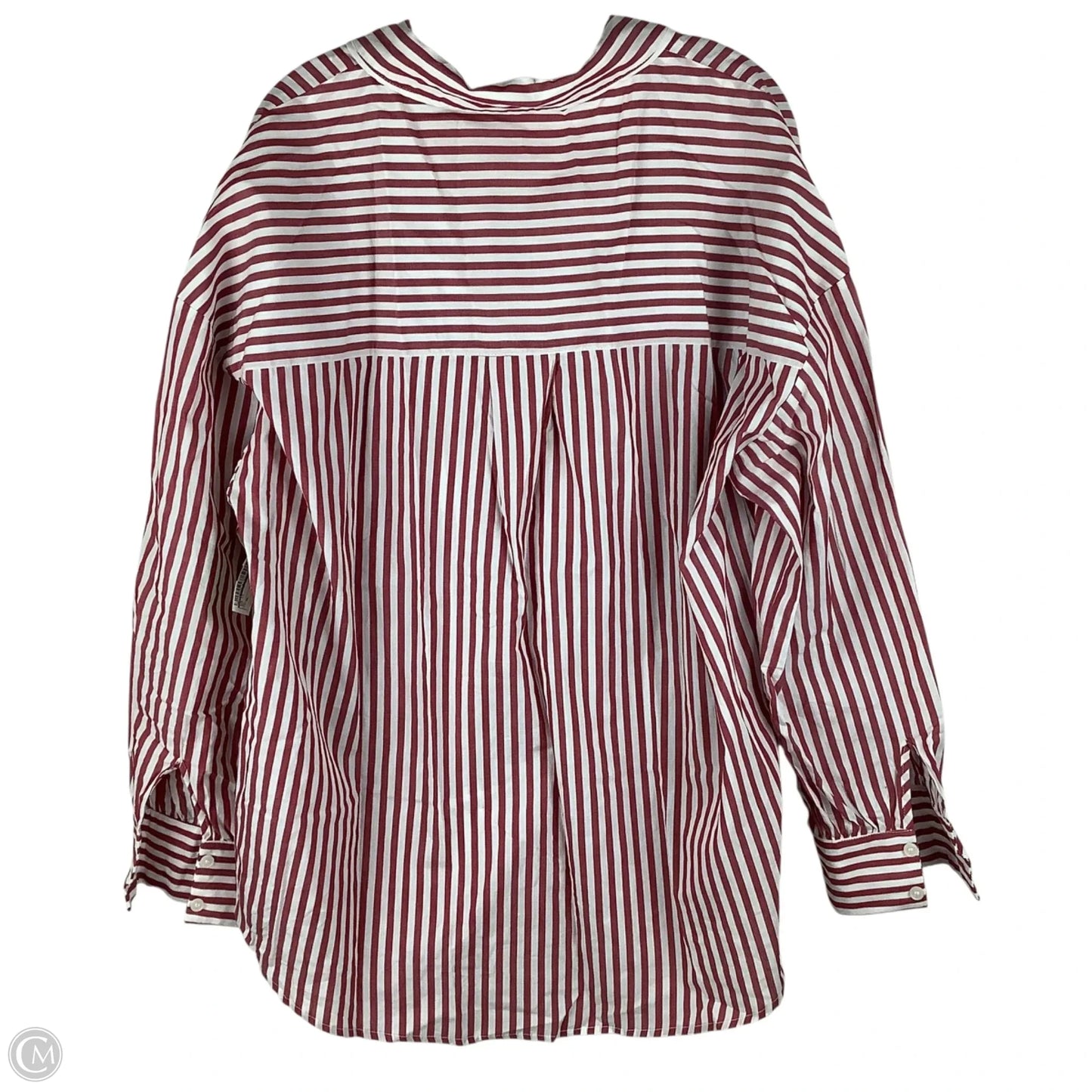 Top Long Sleeve By Vici In Red, Size: Xl