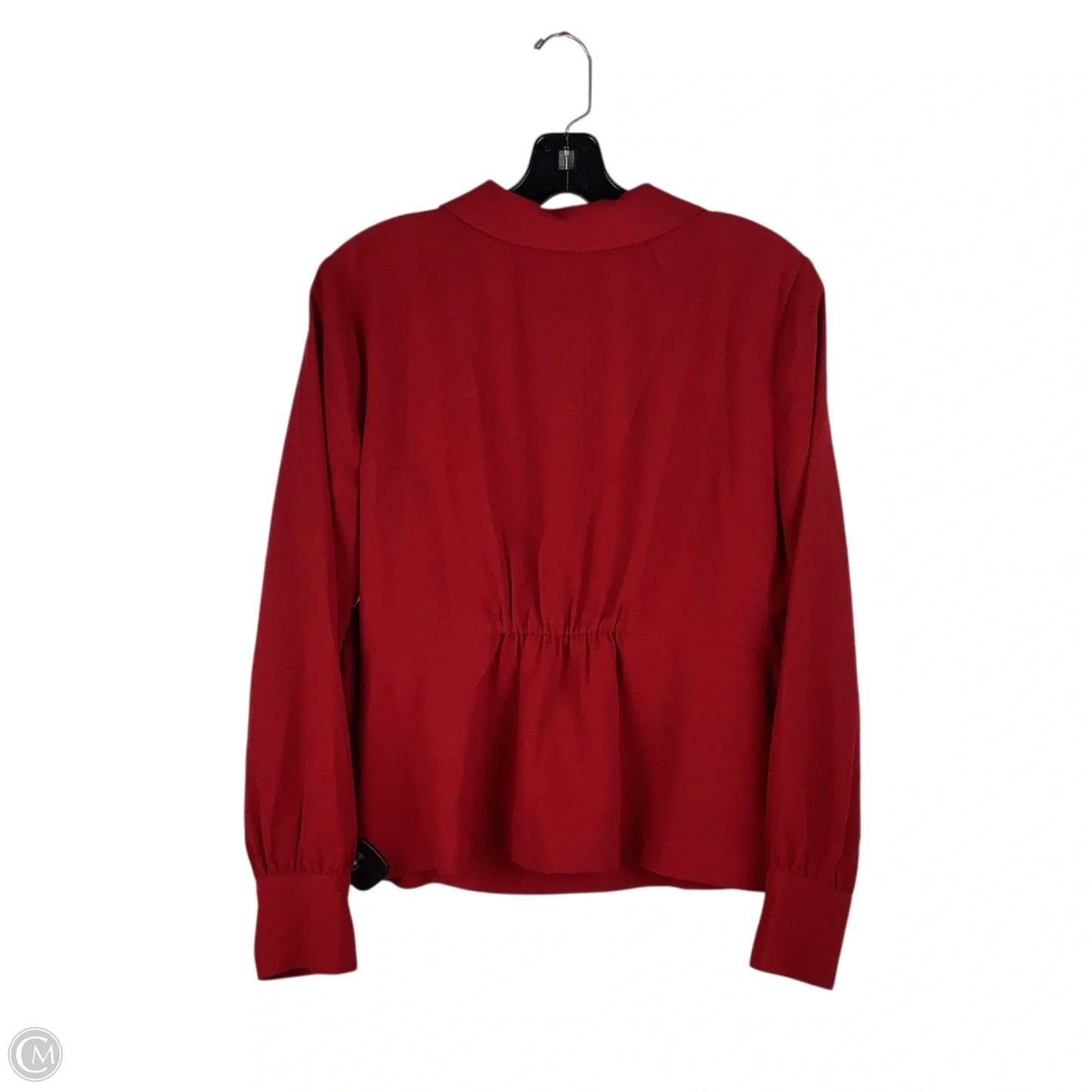 Top Long Sleeve By J. Crew In Red, Size: 10