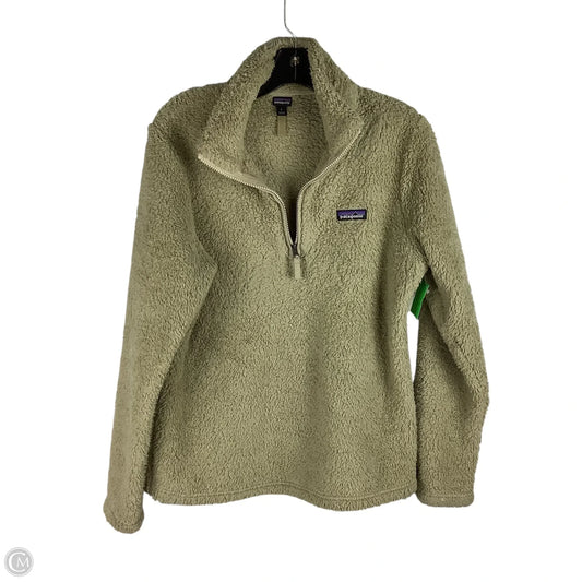 Jacket Fleece By Patagonia In Tan, Size: L