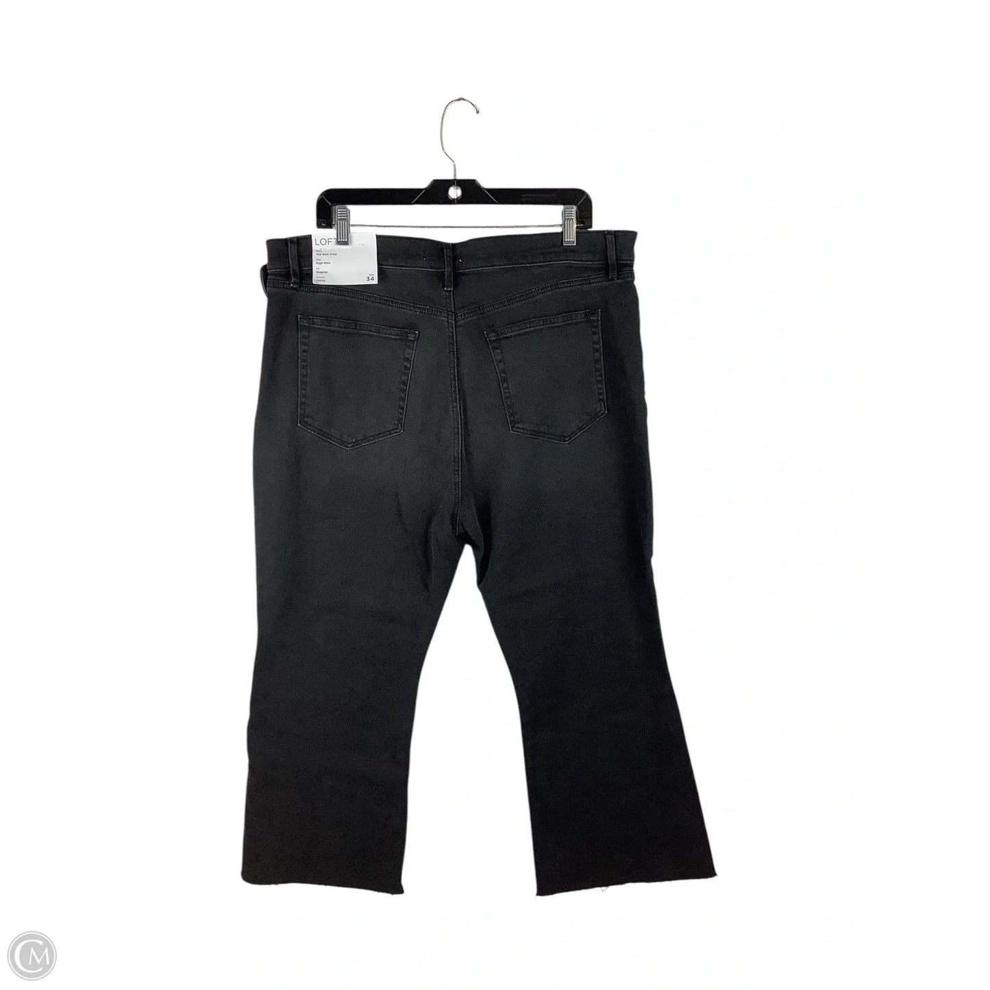 Pants Other By Loft In Black Denim, Size: 14