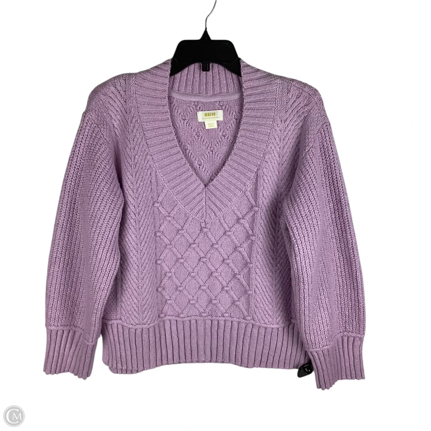 Sweater By Maeve In Purple, Size: S