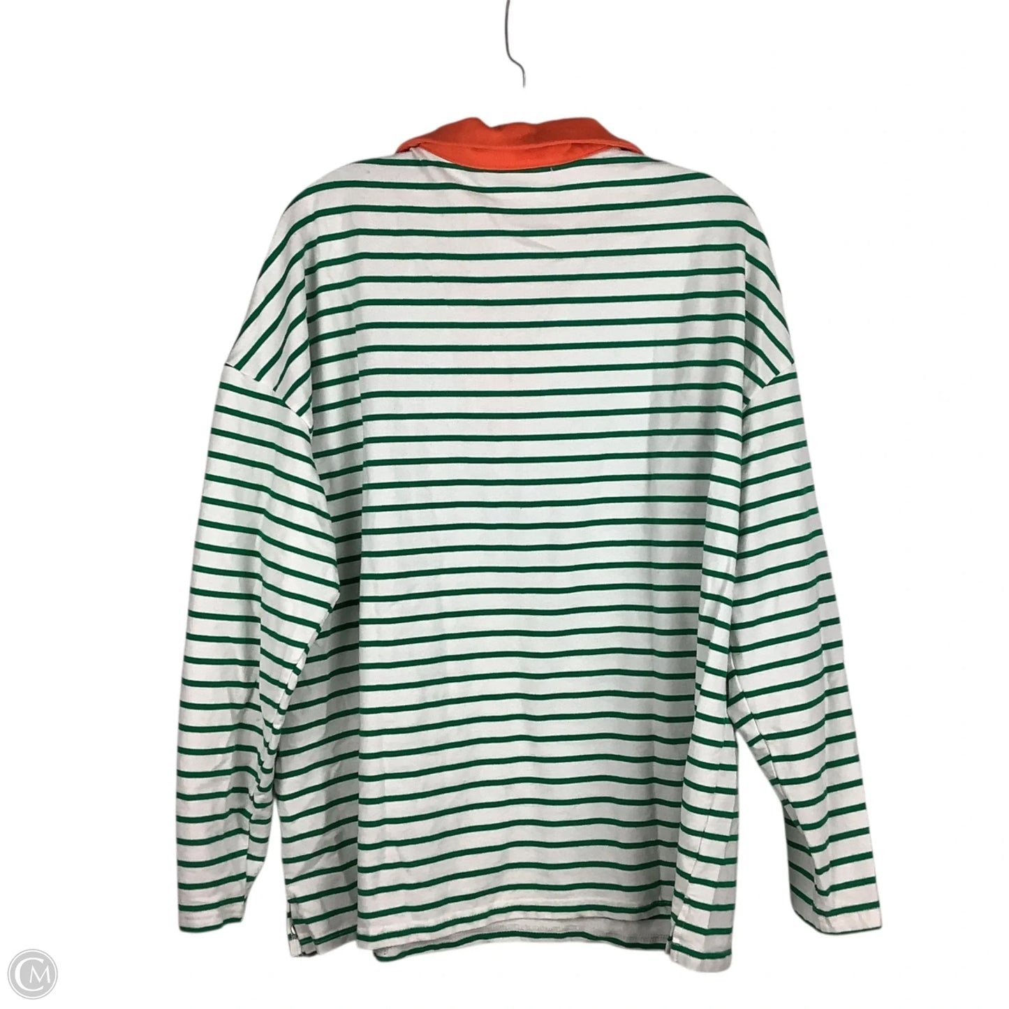Top Long Sleeve By Clothes Mentor In Striped Pattern, Size: Xl