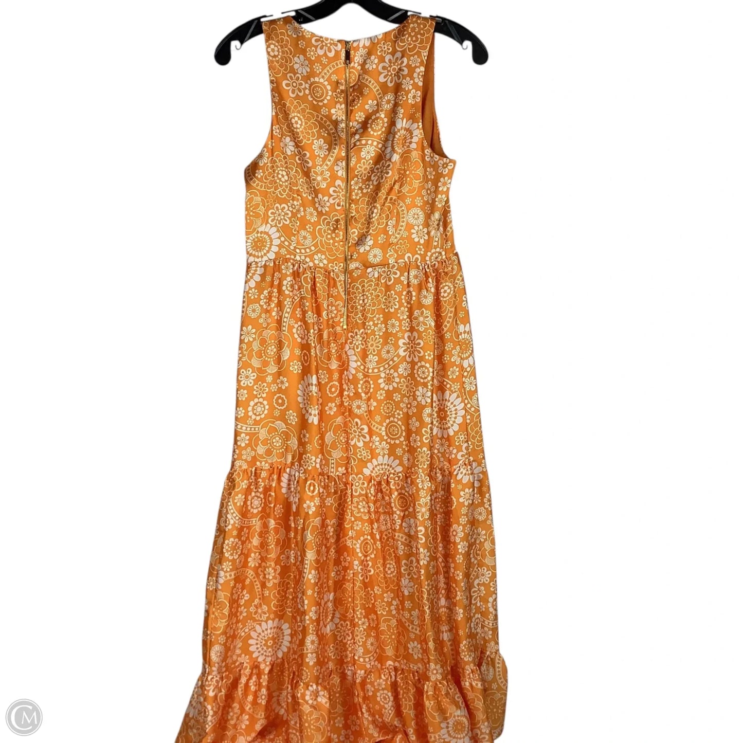 Dress Party Long By Julie Brown In Orange, Size: 2
