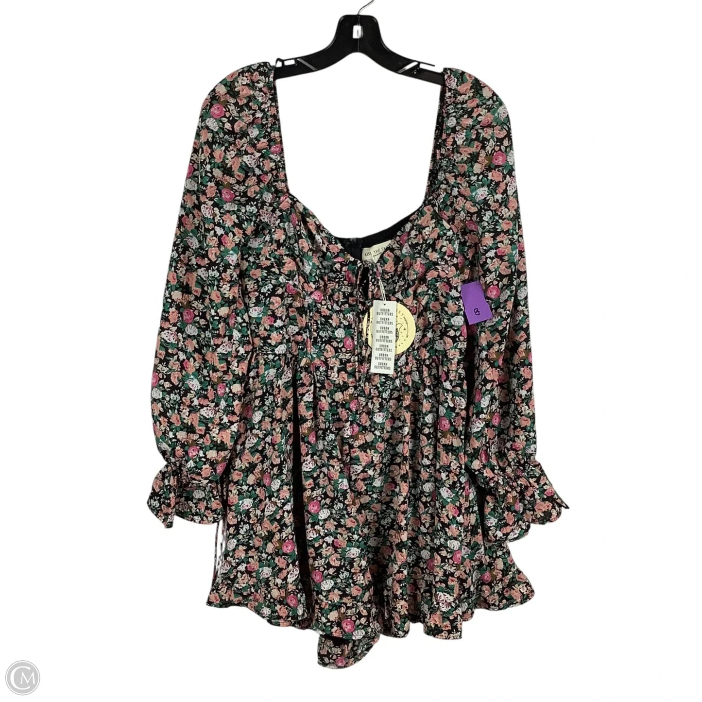 Romper Party Short By Cmc In Floral Print, Size: L