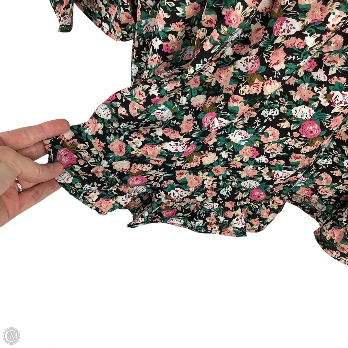 Romper Party Short By Cmc In Floral Print, Size: L