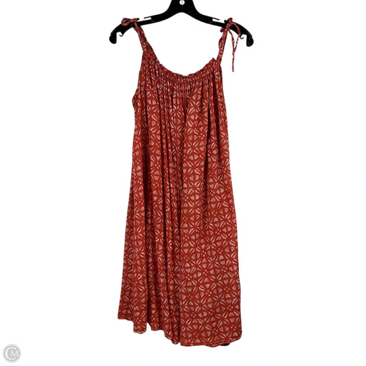 Dress Casual Short By Madewell In Orange, Size: S