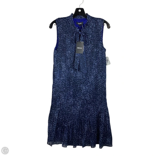 Dress Work By Dkny In Blue, Size: 6