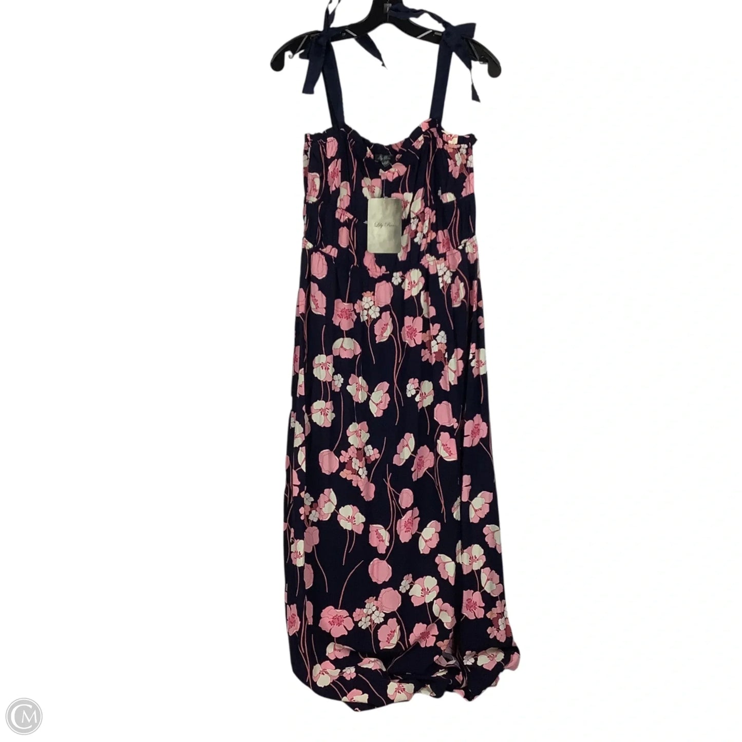 Dress Casual Maxi By Lily Rose In Floral Print, Size: Xl