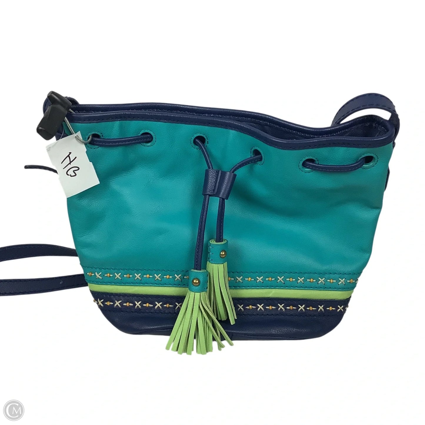 Crossbody Leather By Isabella Fiore, Size: Large