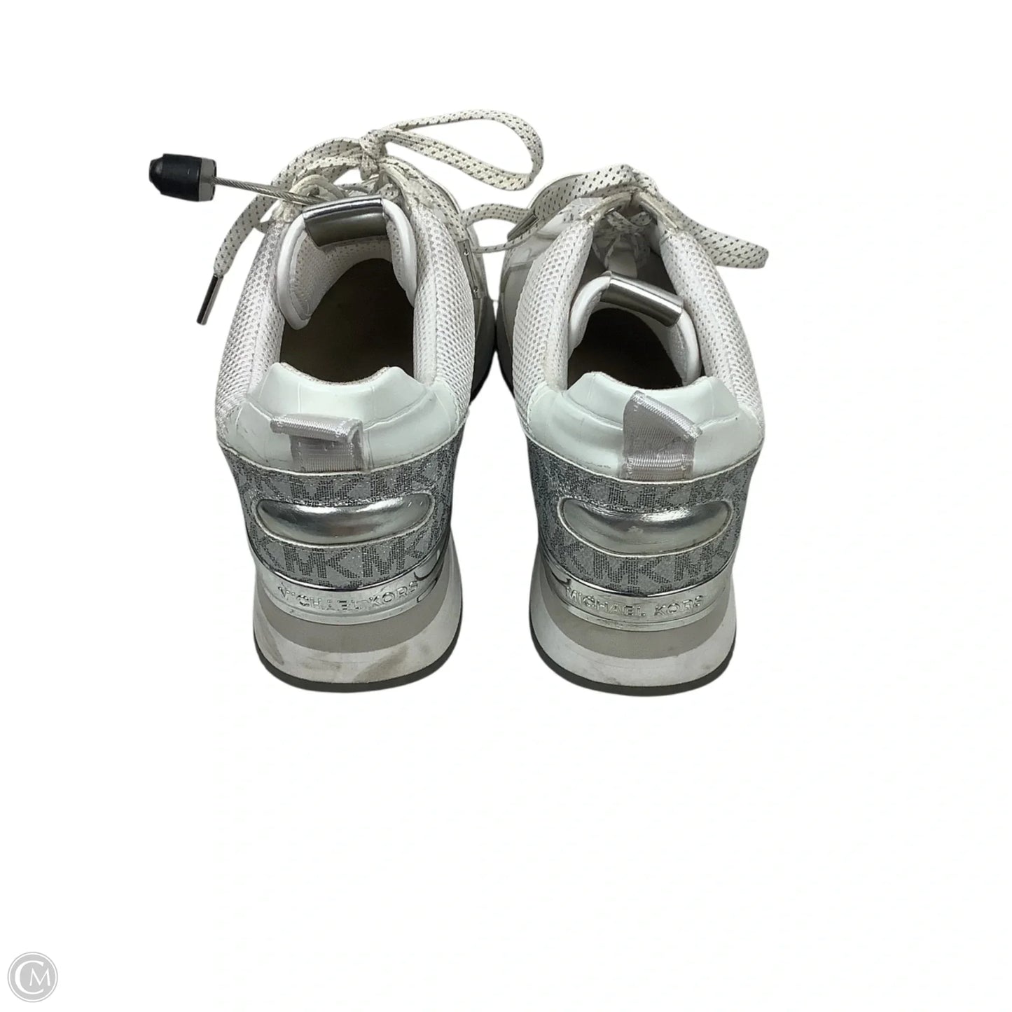 Shoes Designer By Michael Kors In White, Size: 8.5