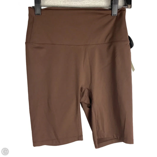 Athletic Shorts By Lululemon In Brown, Estimated Size: 6