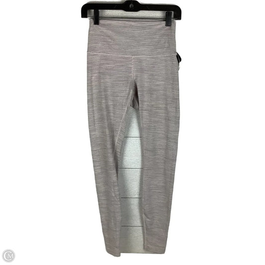 Athletic Leggings By Lululemon In Striped Pattern, Size: 6