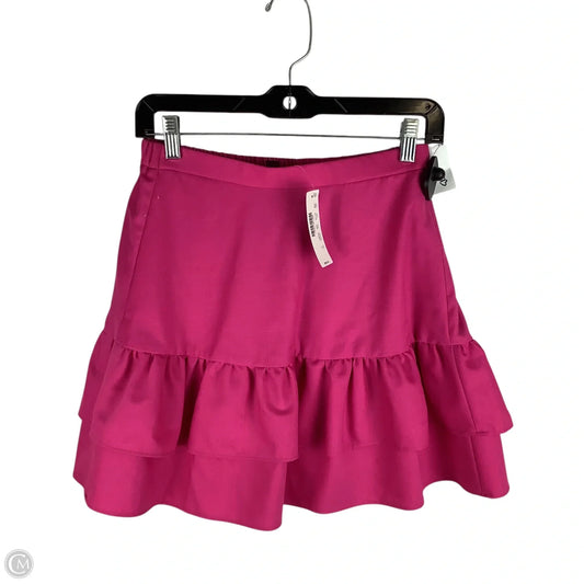 Skirt Mini & Short By J. Crew In Pink, Size: 0