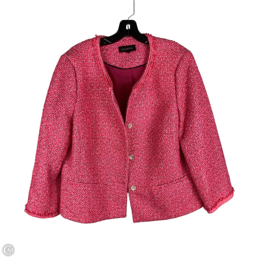 Blazer By Talbots In Pink, Size: 16