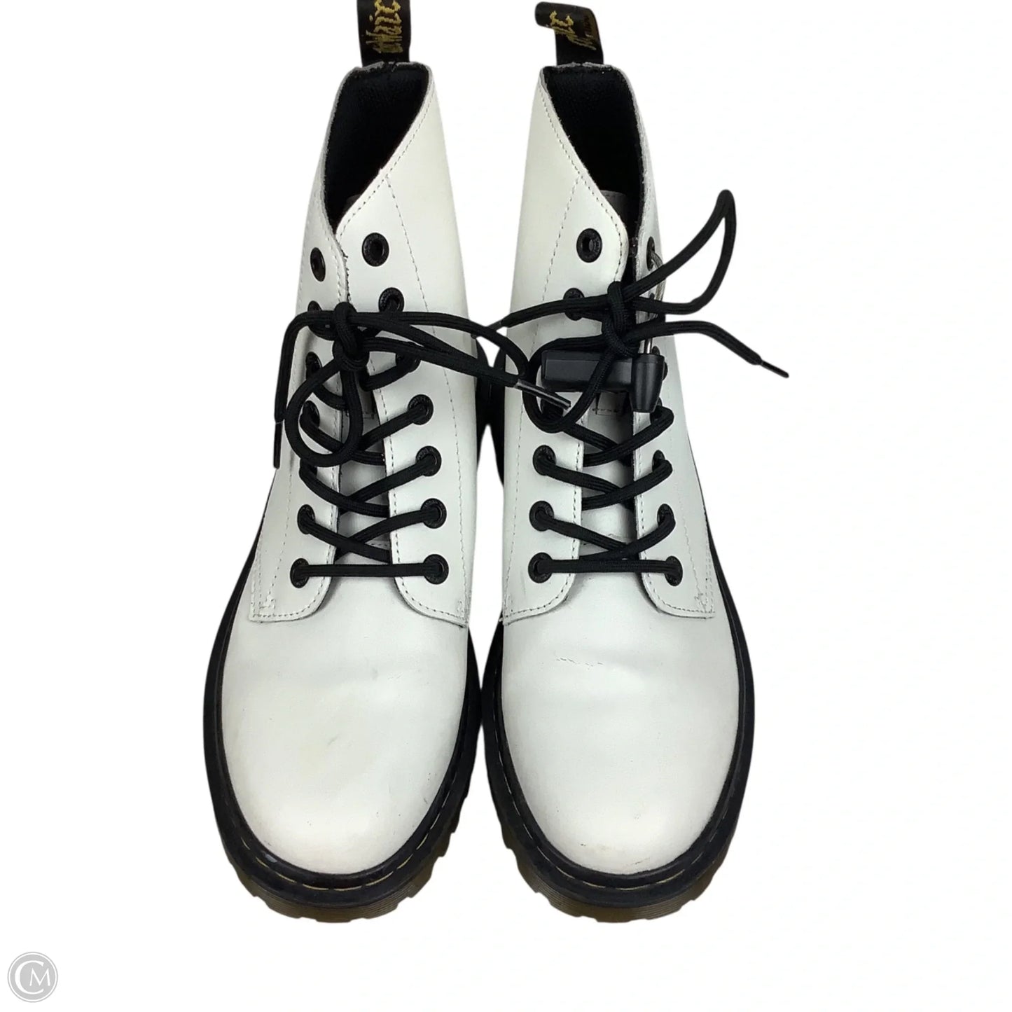 Boots Combat By Dr Martens In White, Size: 10