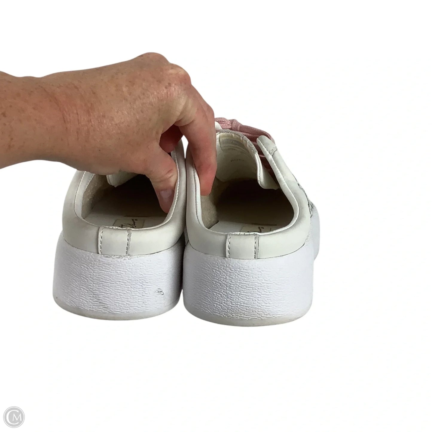 Shoes Sneakers By Vintage Havana In White, Size: 8.5