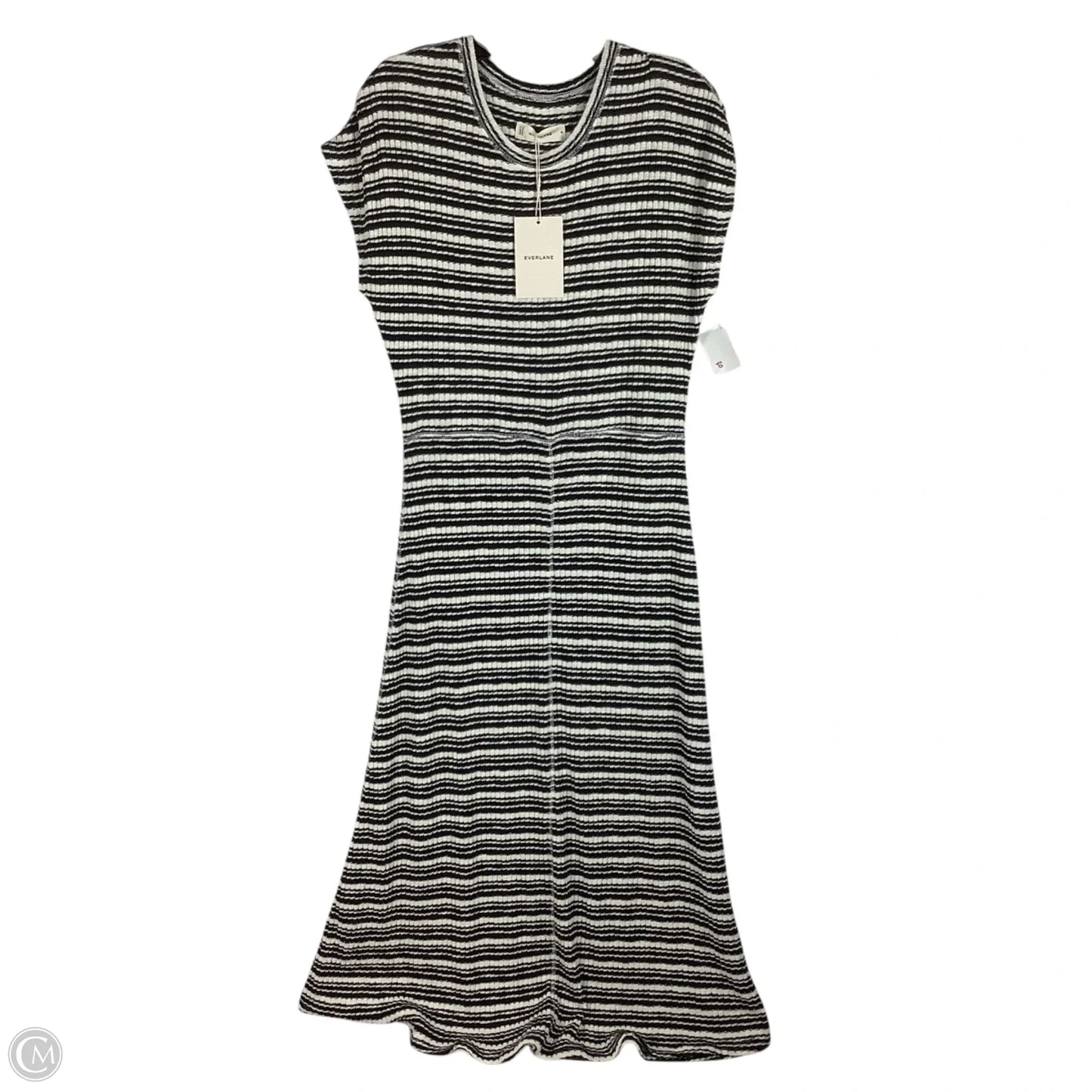 Dress Casual Maxi By Everlane In Striped Pattern, Size: M