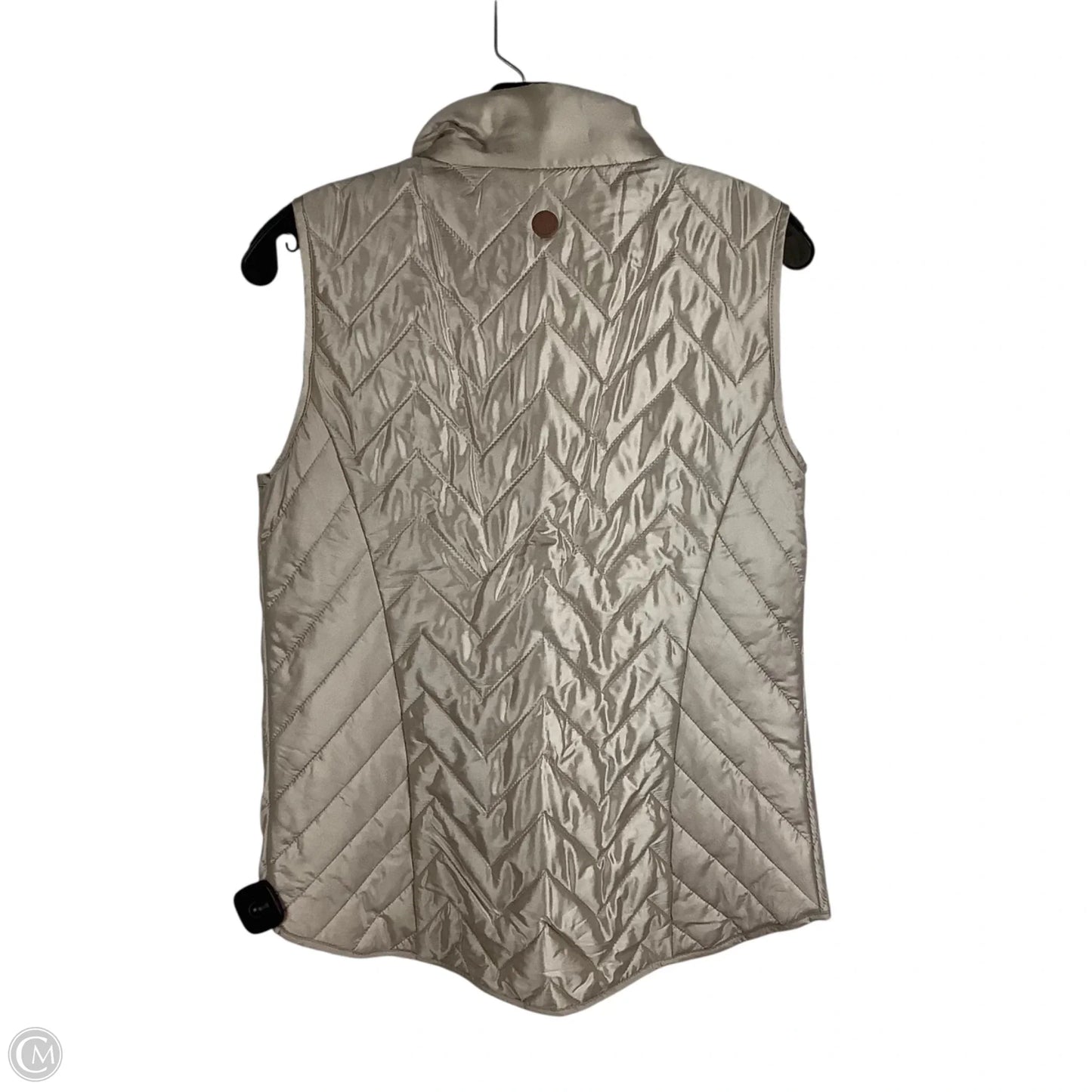 Vest Puffer & Quilted By Talbots In Tan, Size: Xs