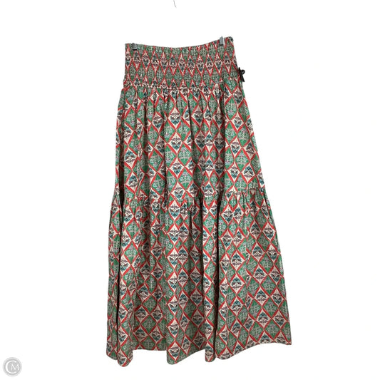 Skirt Maxi By Karlie In Red, Size: L