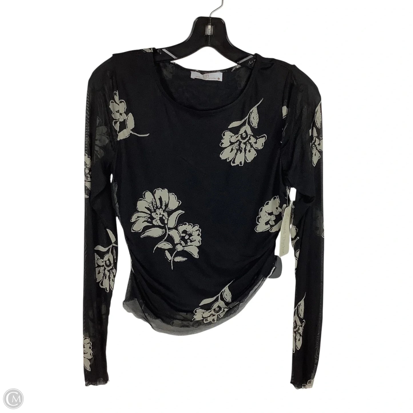 Top Long Sleeve By Clothes Mentor In Black, Size: L