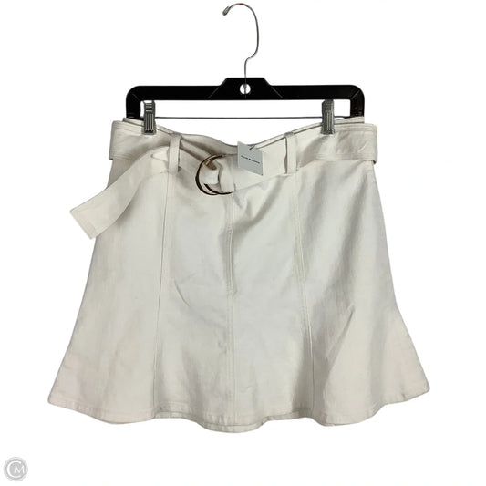 Skirt Mini & Short By Club Monaco In Cream, Size: 8