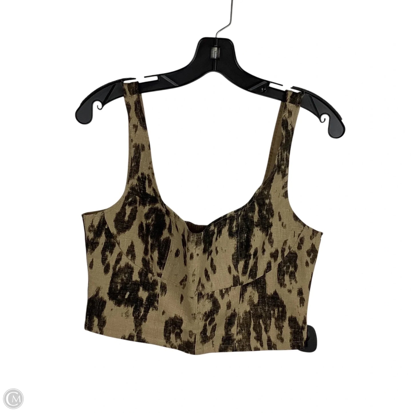 Top Sleeveless By Banana Republic In Tan, Size: 6