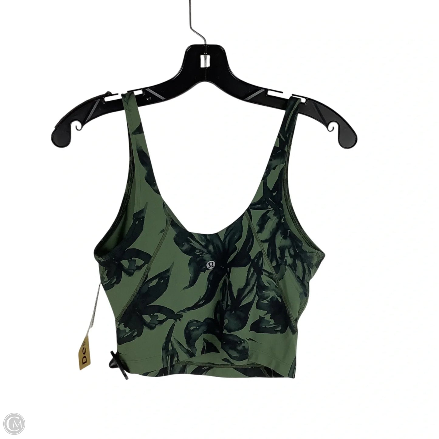 Athletic Bra By Lululemon In Green, Size: 8