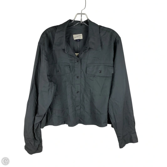 Top Long Sleeve By Universal Thread In Grey, Size: Xl