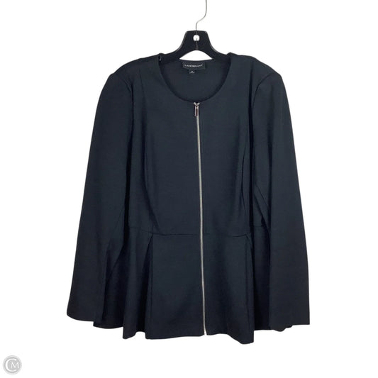 Top Long Sleeve By Lane Bryant In Black, Size: 18