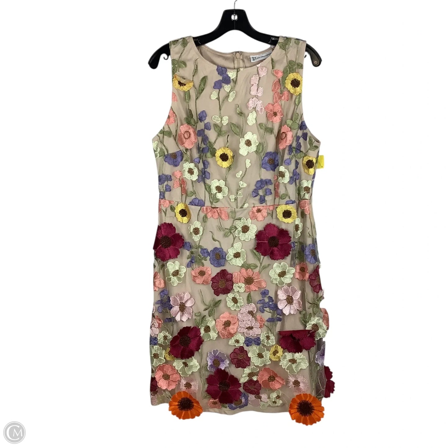 Dress Party Short By New York And Co In Floral Print, Size: L