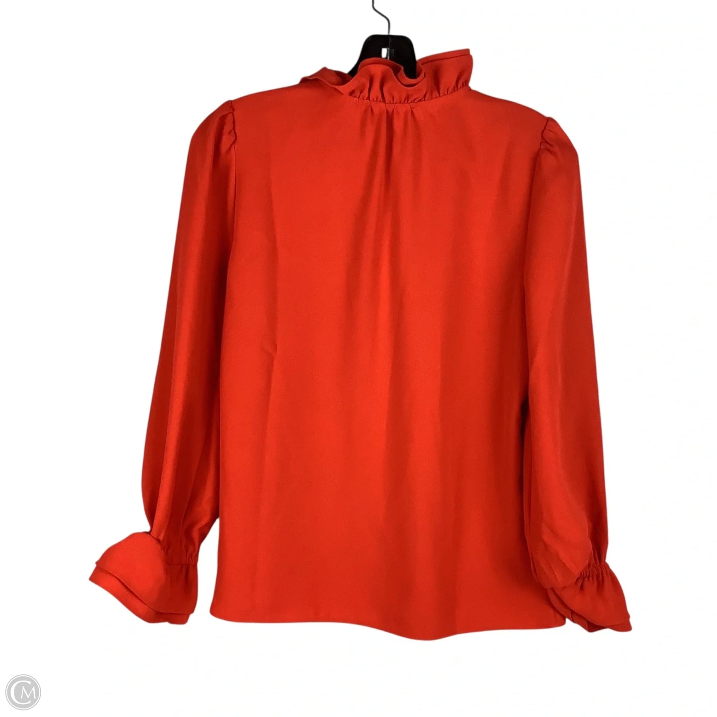 Top Long Sleeve By J. Crew In Orange, Size: Xxs