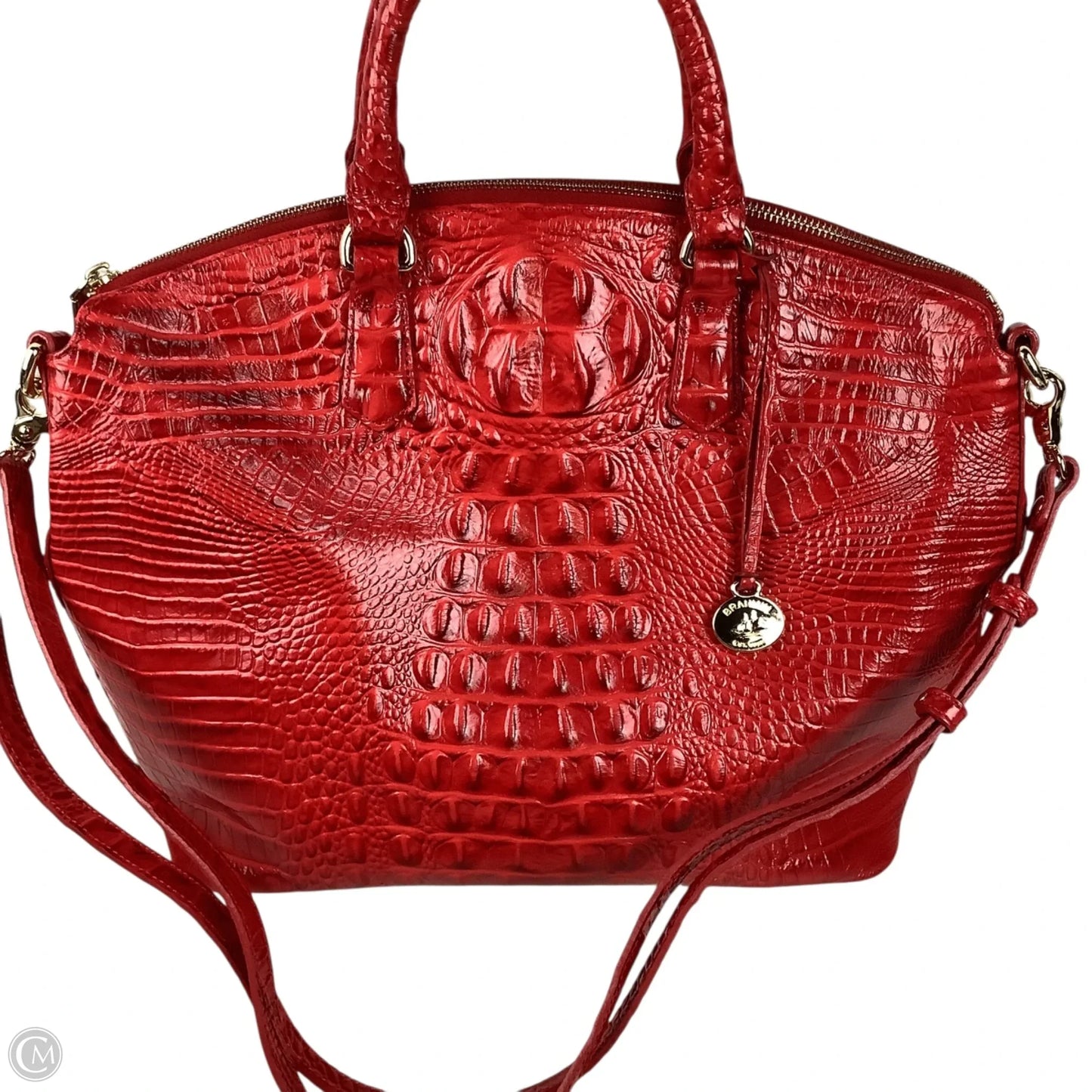 Handbag Designer By Brahmin, Size: Large