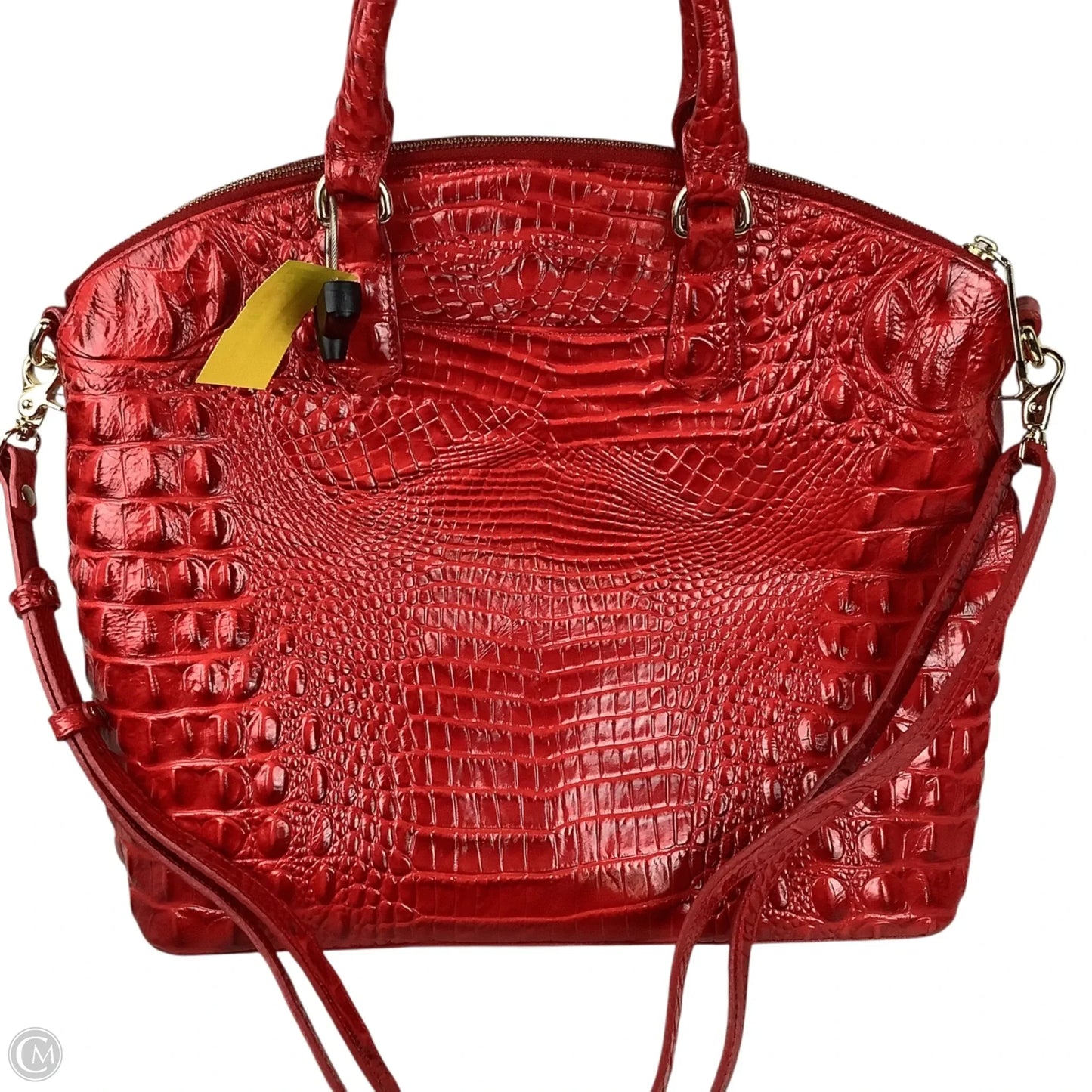 Handbag Designer By Brahmin, Size: Large