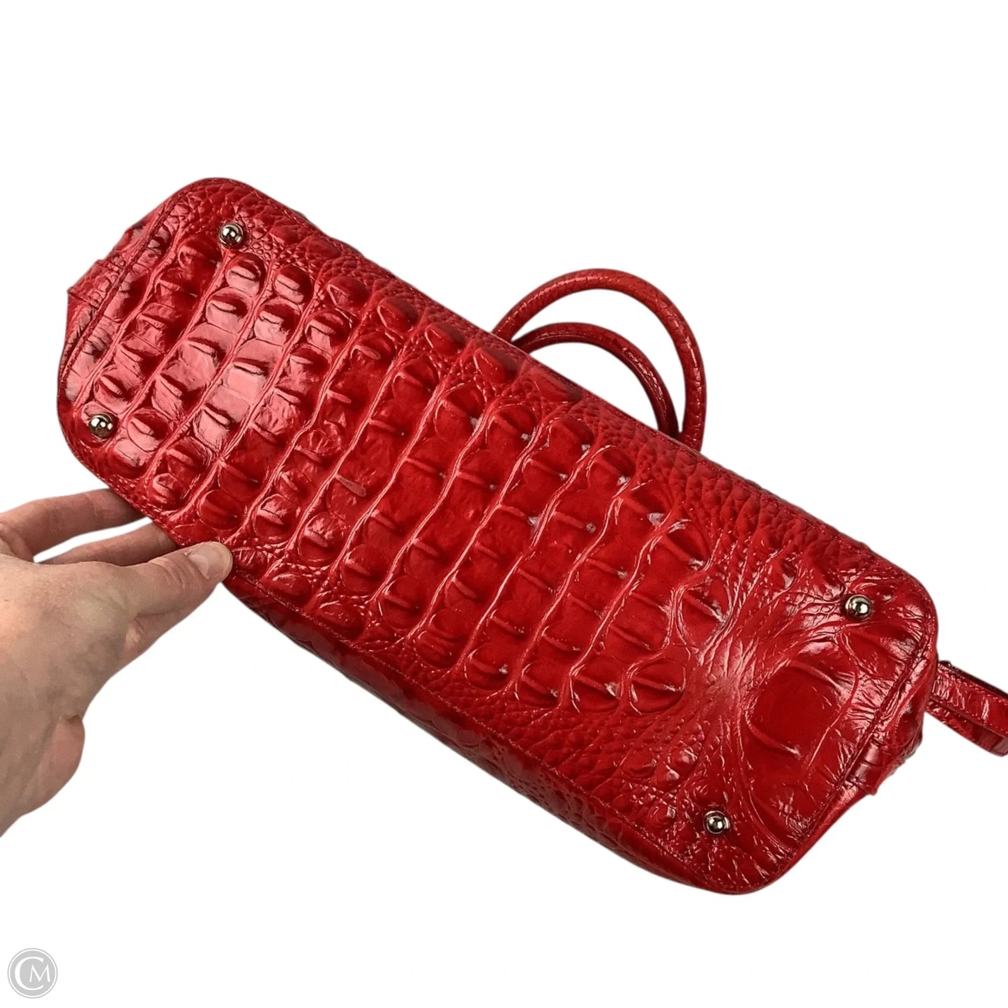Handbag Designer By Brahmin, Size: Large