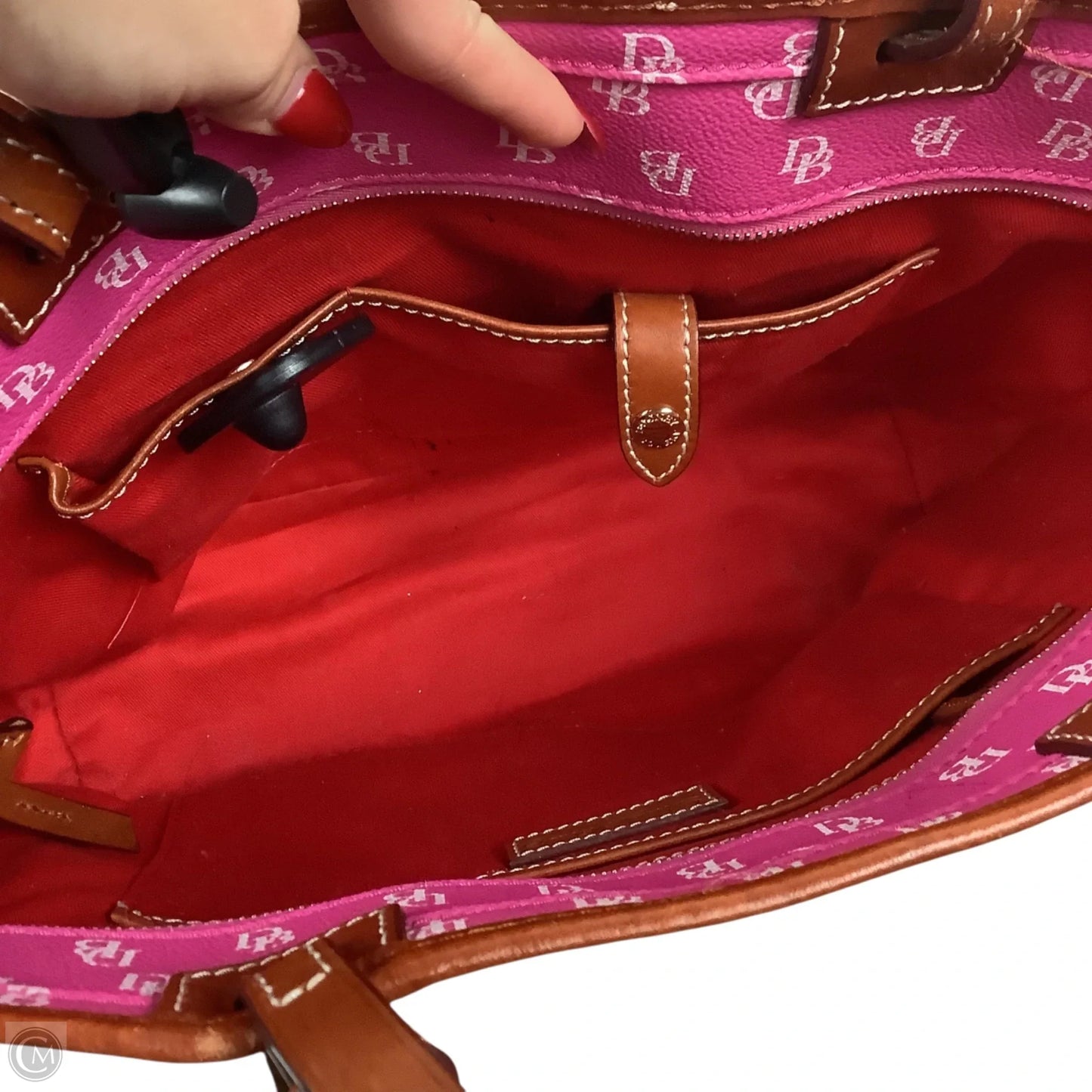Handbag Designer By Dooney And Bourke, Size: Large