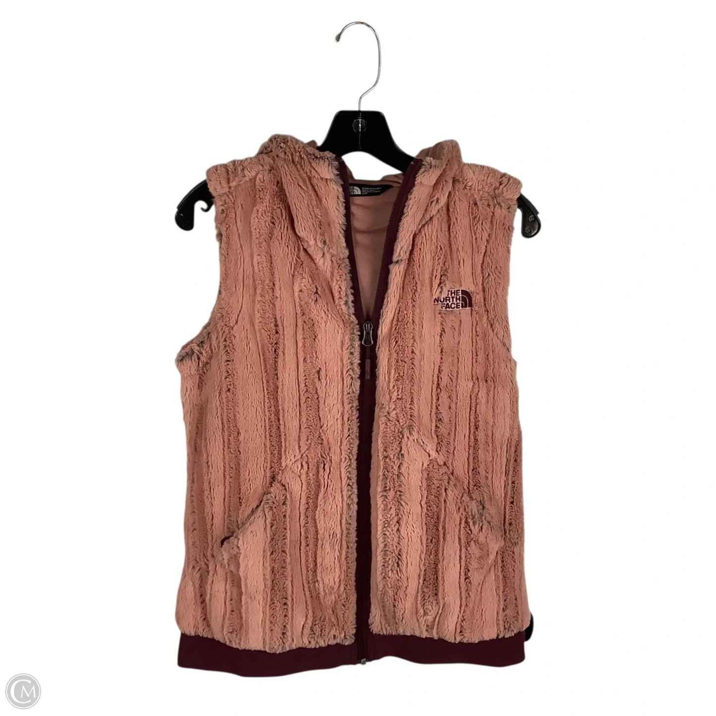 Vest Faux Fur & Sherpa By The North Face In Pink, Size: S
