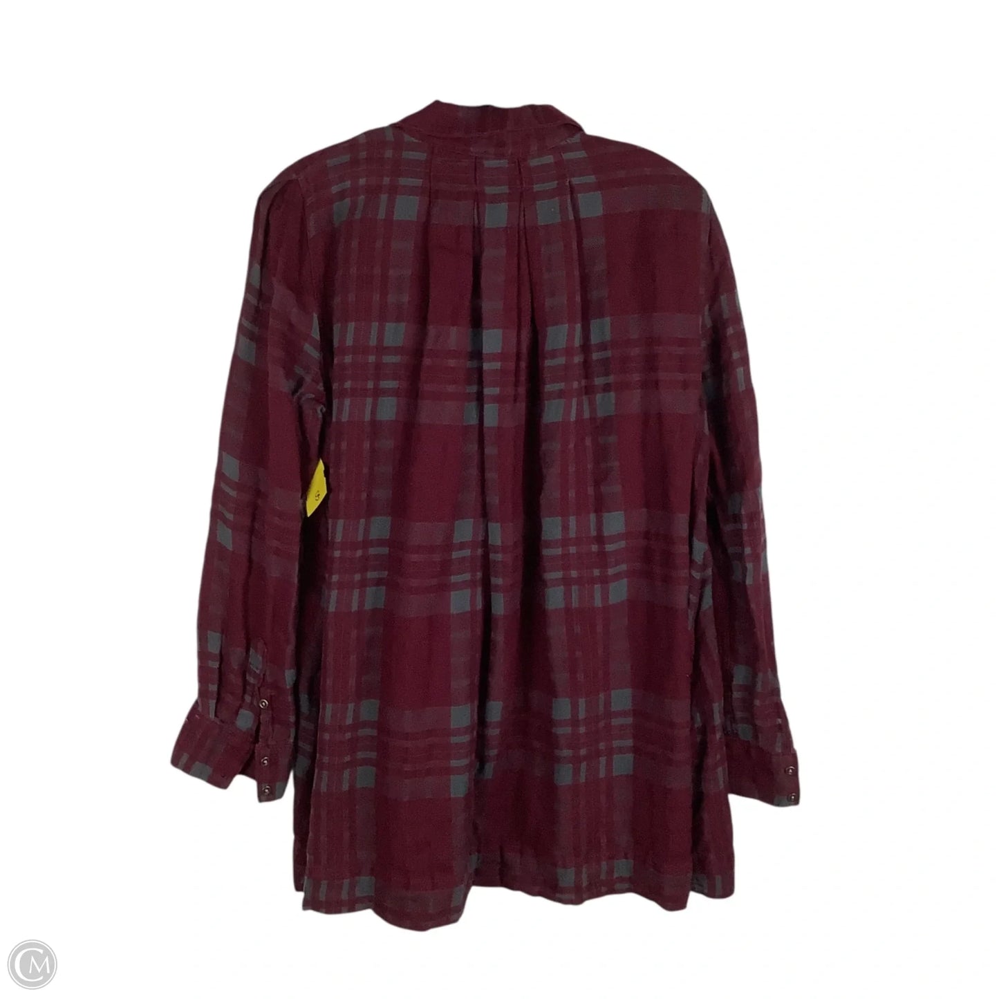 Top Long Sleeve By Free People In Red, Size: M