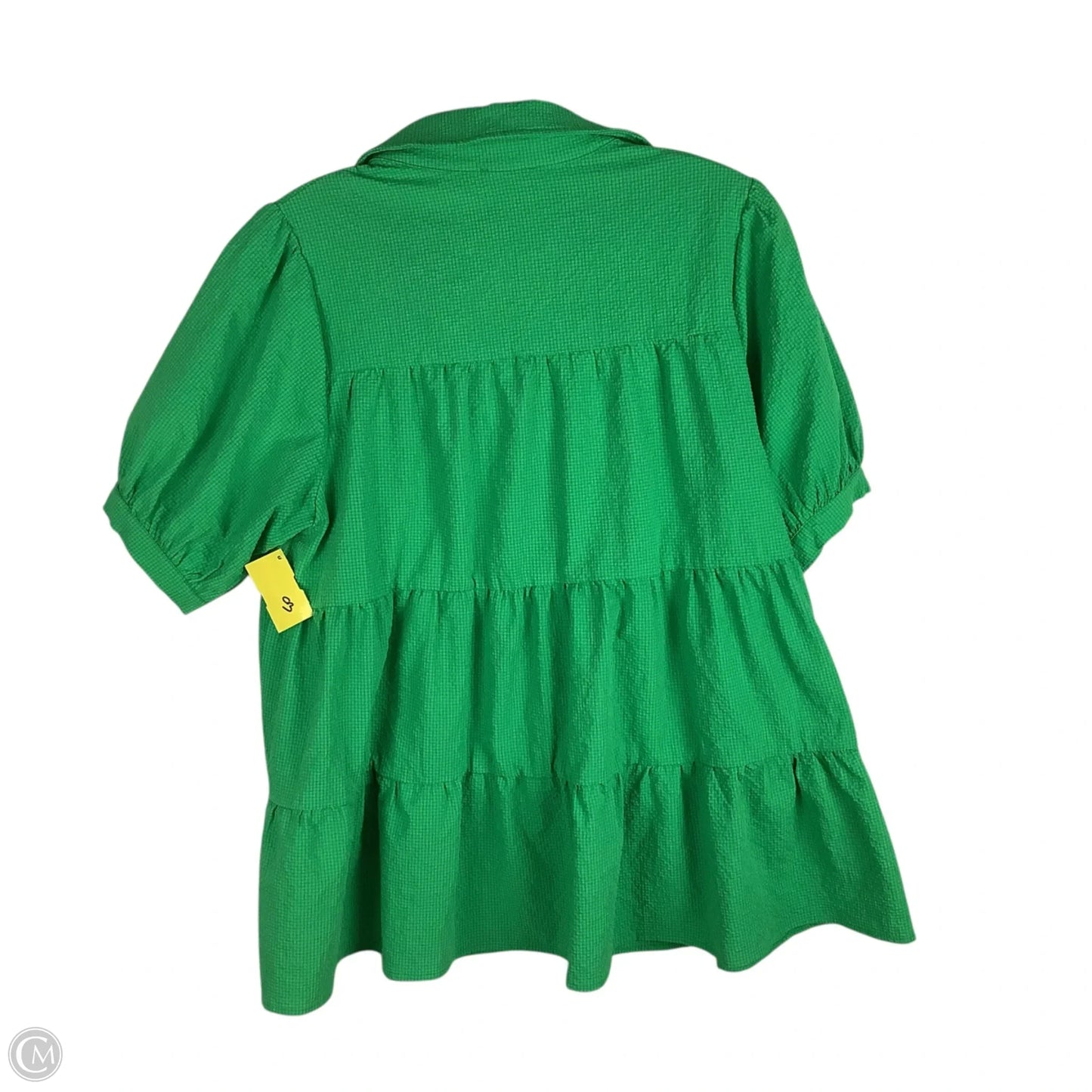 Top Short Sleeve By Jodifl In Green, Size: S