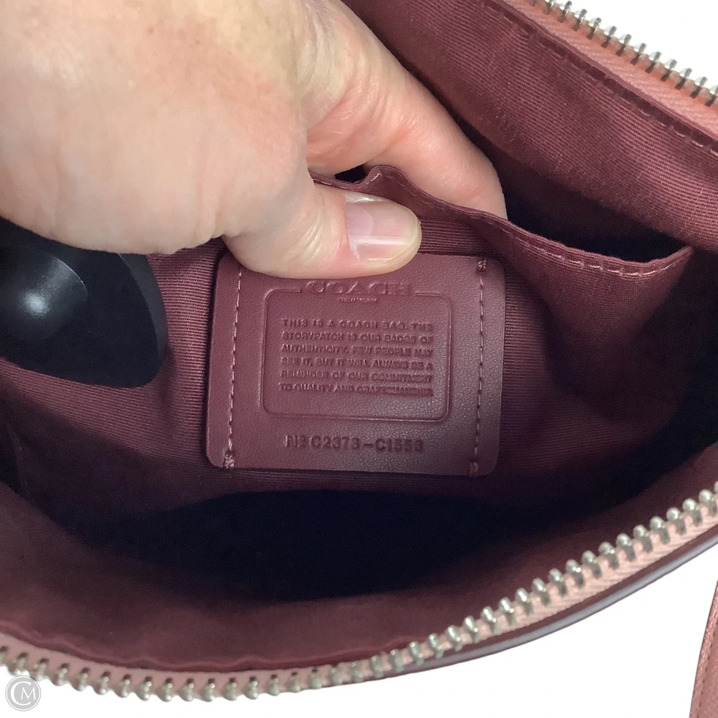Crossbody Designer By Coach, Size: Large