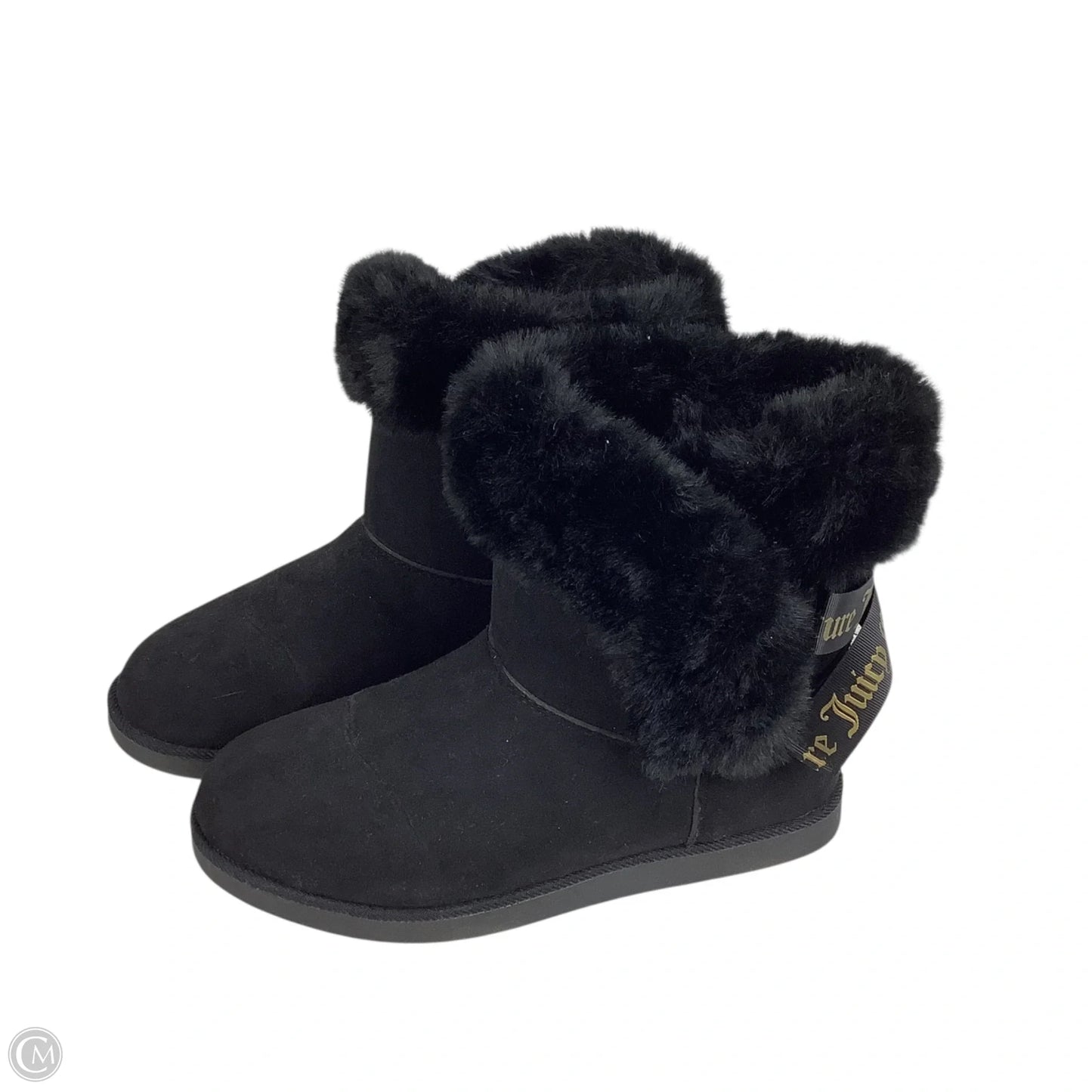 Boots Ankle Heels By Juicy Couture In Black, Size: 8.5