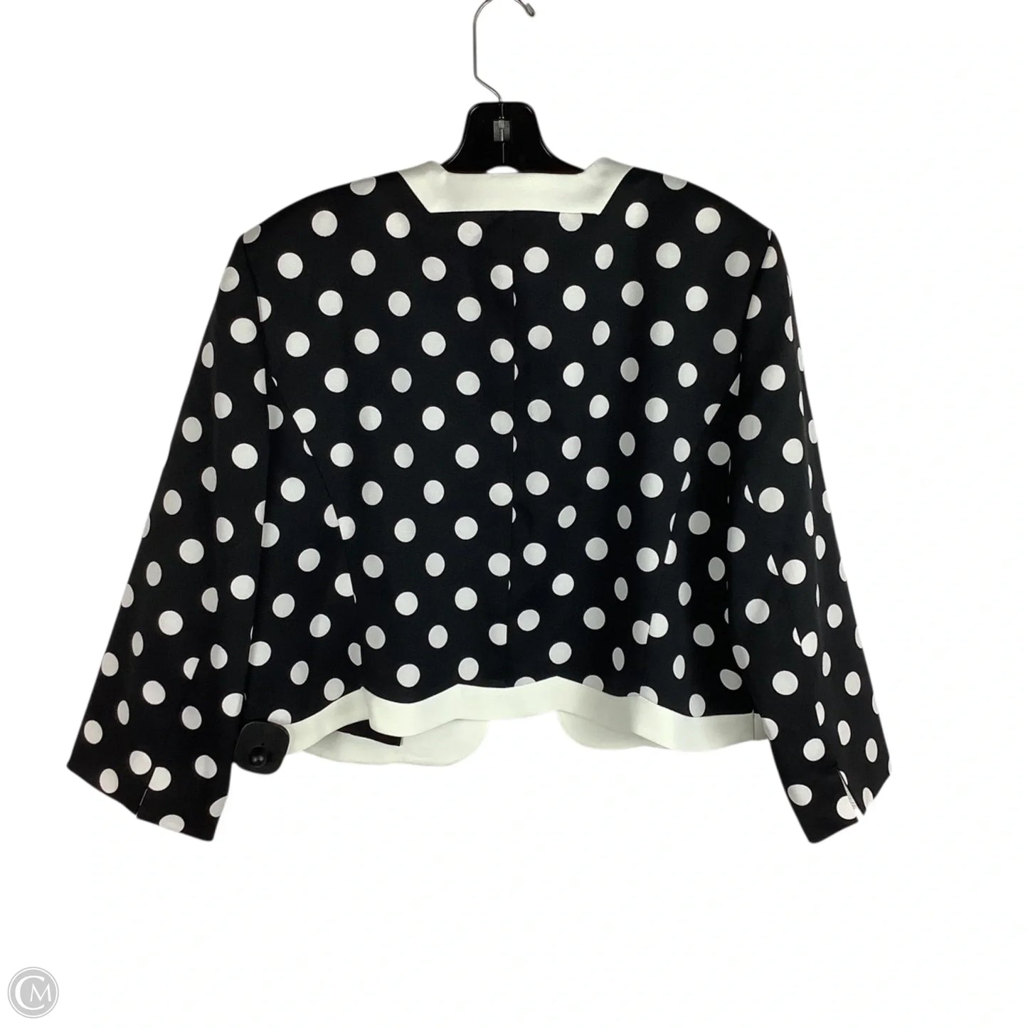 Blazer By Kasper In Polkadot Pattern, Size: 16