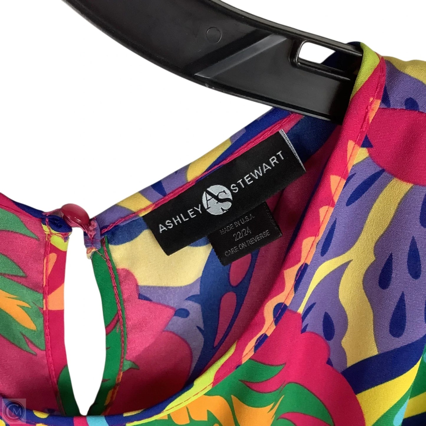 Top Long Sleeve By Ashley Stewart In Multi-colored, Size: 3x (22/24)