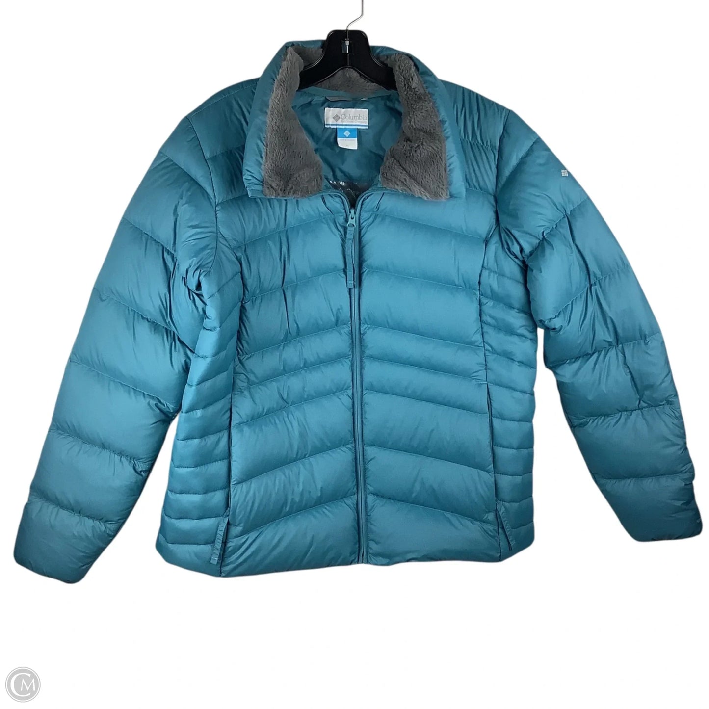 Jacket Puffer & Quilted By Columbia In Blue, Size: Xl