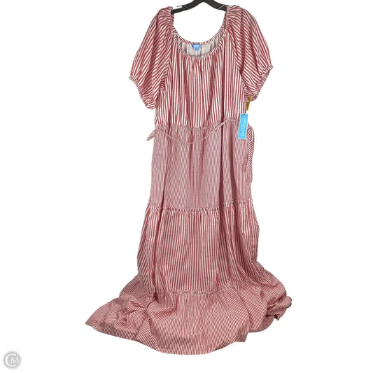 Dress Party Long By Draper James In Red, Size: 2x