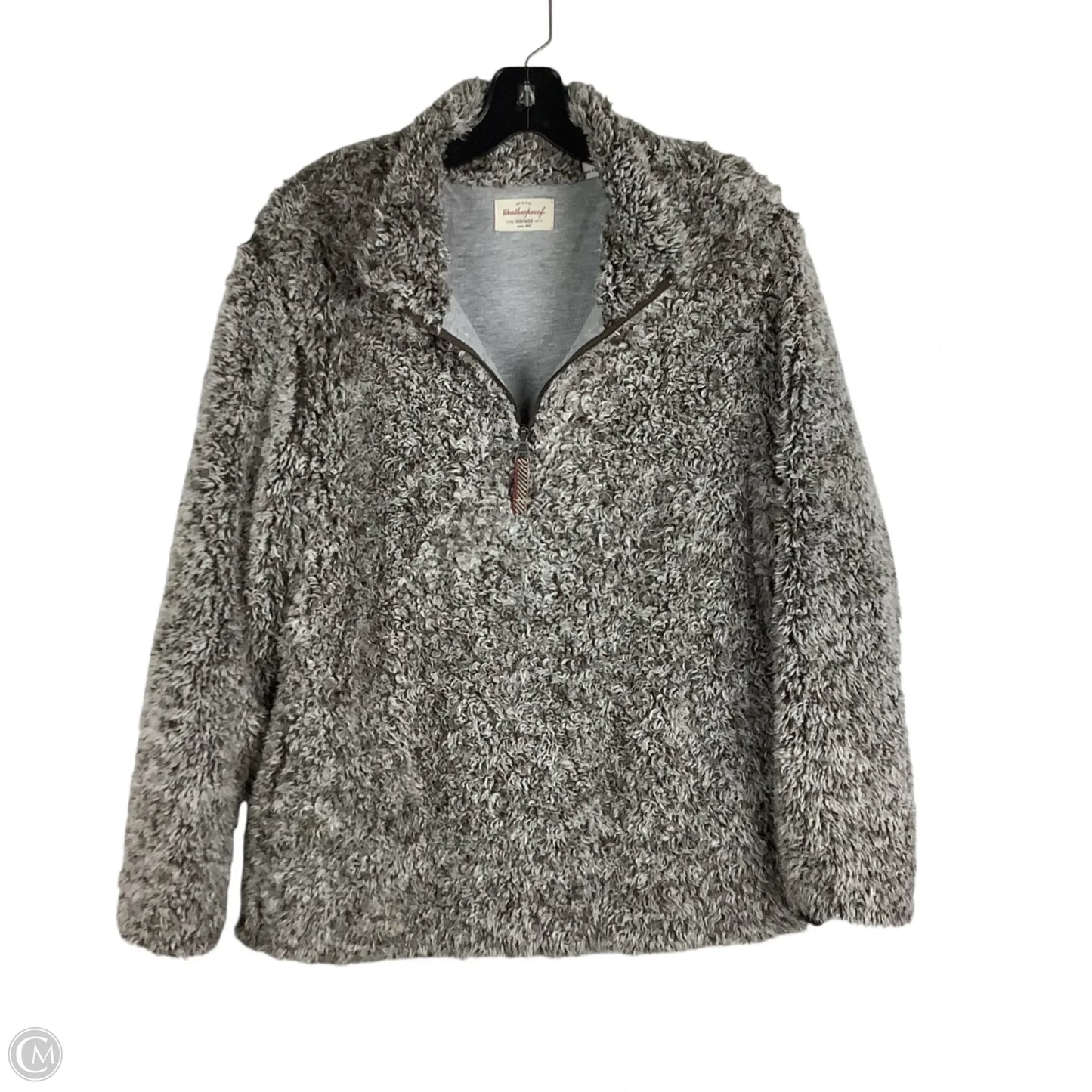 Jacket Faux Fur & Sherpa By Weatherproof In Brown, Size: L