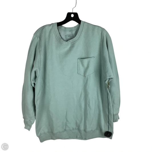 Sweatshirt Crewneck By Aerie In Teal, Size: S