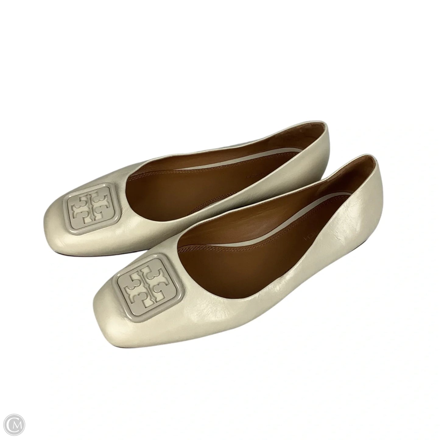 Shoes Designer By Tory Burch In Cream, Size: 7C