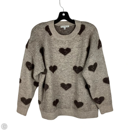 Sweater By See And Be Seen In Brown, Size: M (S/M)