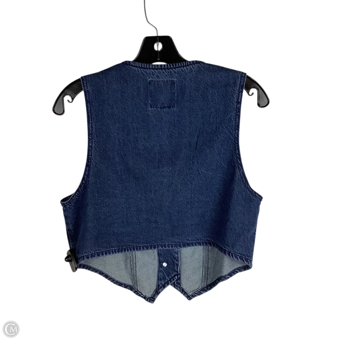Vest Other By Fashion Nova In Blue Denim, Size: Xl